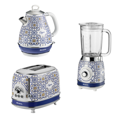 Ariete Capri 3'lü Kahvaltı Seti (Su Isıtıcı + Cam Blender + Ekmek Kızartma Makinesi Özel Set) CKHSET01 - 1