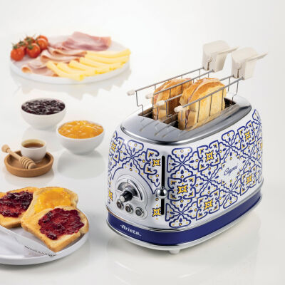 Ariete Capri Ekmek Kızartma Makinesi 2 Dilim Mavi 0155/1C - 6