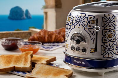 Ariete Capri Ekmek Kızartma Makinesi 2 Dilim Mavi 0155/1C - 8