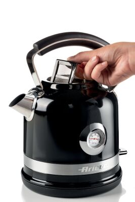 Ariete Moderna 2000 Watt 1,7 Lt Kettle Su Isıtıcı Siyah 2854/02 - 5