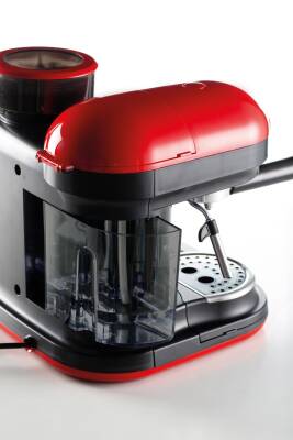 Ariete Moderna Espresso Kahve Makinesi - Kırmızı - 3