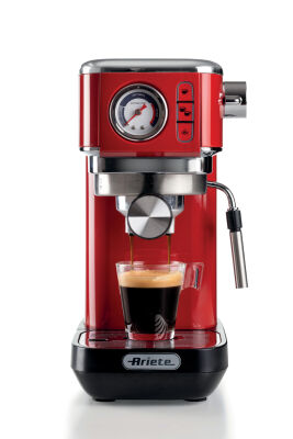 Ariete Moderna Espresso Slim Kahve Makinesi Kırmızı 1381/33 - 1