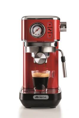 Ariete Moderna Espresso Slim Kahve Makinesi - Kırmızı - 1