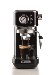 Ariete Moderna Espresso Slim Kahve Makinesi Siyah 1381/12 - İlk Alışverişe Özel Sepette Ekstra %10 İndirimli