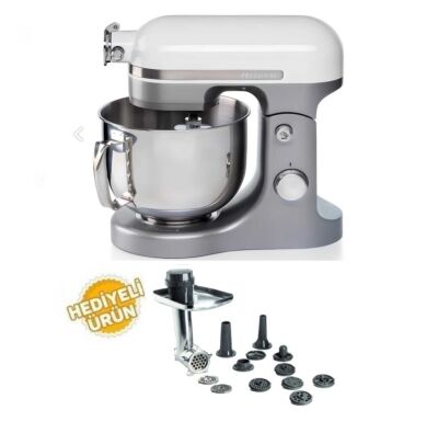 Ariete Moderna Mutfak Şefi Beyaz 1589/01 + Ariete Kıyma ve Makarna Aparat Seti 4079/00 Hediye - 2