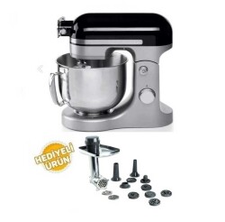 Ariete Moderna Mutfak Şefi Siyah 1589/02 + Ariete Kıyma ve Makarna Aparat Seti 4079/00 Hediye  