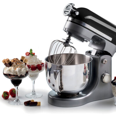 Ariete Moderna Mutfak Şefi Siyah 1589/02 + Ariete Kıyma ve Makarna Aparat Seti 4079/00 Hediye  - 5