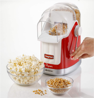 Ariete Party Time Kollu Mısır Patlatma Popcorn Makinesi Kırmızı 2958/00 - 4