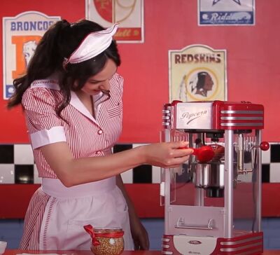 Ariete Party Time XL Popcorn Mısır Patlatma Makinesi Kırmızı 2953/00 - 4