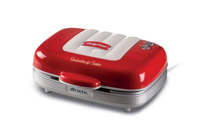 Ariete Party Time Sandwich Makinesi 3 In One Red - 1