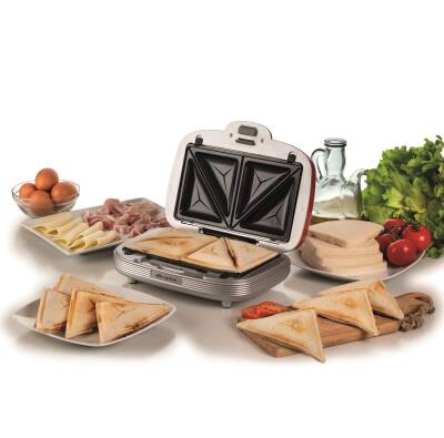 Ariete Party Time Sandwich Makinesi 3 In One Red - 2