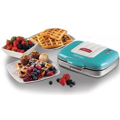Ariete Party Time Waffle Makinesi, Mavi 1973/01 - 2