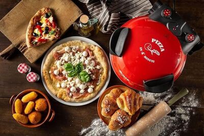 Ariete Pizza Fırını Kırmızı 0909/10 - 4
