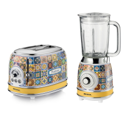 Ariete Positano 2'li Kahvaltı Seti (Cam Blender + Ekmek Kızartma Makinesi Özel Set) PKHSET01 - Sepette Ekstra %10 İndirimi Kaçırma!