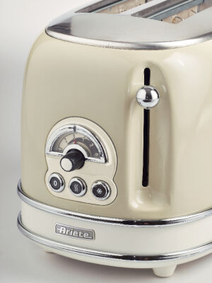 Ariete Vintage Ekmek Kızartma Makinesi 2 Dilim Bej 0155/13 - 5