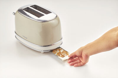 Ariete Vintage Ekmek Kızartma Makinesi 2 Dilim Bej 0155/13 - 3