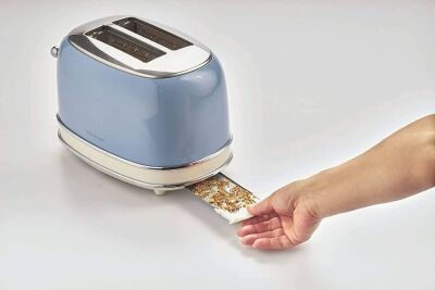 Ariete Vintage Ekmek Kızartma Makinesi Mavi 0155/15 - 3