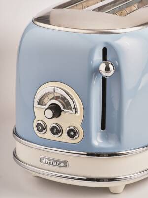Ariete Vintage Ekmek Kızartma Makinesi Mavi 0155/05 - 4