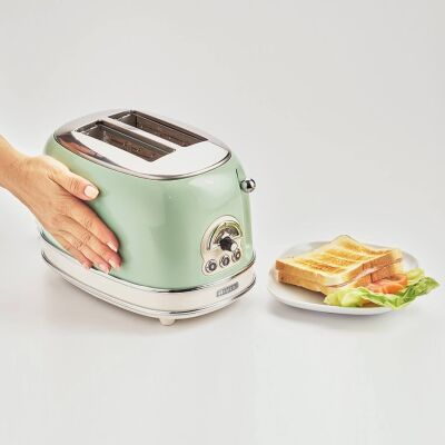 Ariete Vintage Ekmek Kızartma Makinesi Yeşil 0155/14 - 2