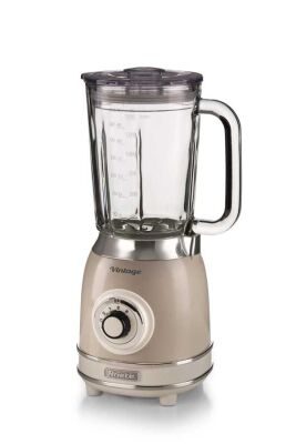 Ariete Vintage Kahvaltı Seti Su Isıtıcı Kettle + Smoothie Cam Blender + Ekmek Kızartma Makinesi Seti Bej - 3