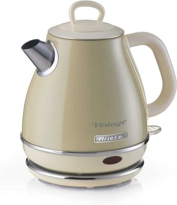 Ariete Vintage Kahvaltı Seti Su Isıtıcı Kettle + Smoothie Cam Blender + Ekmek Kızartma Makinesi Seti Bej - 4