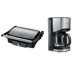 Kenwood Tost Makinesi HGM30.000SI + Filtre Kahve Makinesi CMM10.000BM Hediyeli - Sepette Ekstra %10 İndirim Fırsatını Kaçırma!