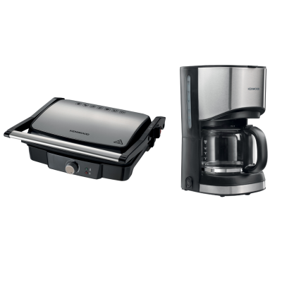 Kenwood Tost Makinesi HGM30.000SI + Filtre Kahve Makinesi CMM10.000BM Hediyeli - 1