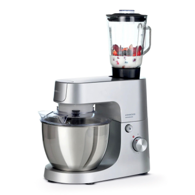 Kenwood Homebake Pro Mutfak Şefi Kıyma Aparatlı ThermoResist Cam Blender 1400 Watt 5 Lt Stand Mikser KHH01.220SI - 3