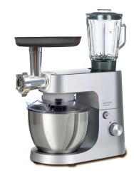 Kenwood Homebake Pro Mutfak Şefi Kıyma Aparatlı ThermoResist Cam Blender 1400 Watt 5 Lt Stand Mikser KHH01.220SI - İlk Alışverişe Özel Sepette Ekstra %20 İndirimli