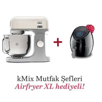Kenwood kMix Mutfak Şefi 5 Lt 1000 Watt Bej KMX750CR + HFP30.000BK Airfryer Hediyeli - 1