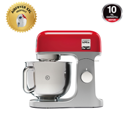 Kenwood kMix Mutfak Şefi 5 Lt KMX750RD + HFP50.000WH 5,5 L Airfryer Hediyeli - İlk Alışverişe Özel Sepette Ekstra %10 İndirimli