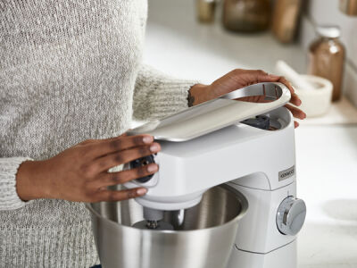 Kenwood Chef Baker Mutfak Şefi KVC65.001WH + Doğrama Öğütme Parçalama Aparatı AT320A Hediyeli - 7