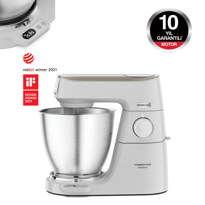 Kenwood Titanium Chef Baker, Tartılı KVC65.001WH - 1